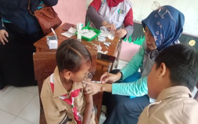 SD Negeri Paketiban 02 Laksanakan Kegiatan Bulan Imunisasi Anak Sekolah (BIAS) 2026